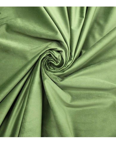 Velluto al metro altezza 300cm colore Verde Bosco 0701