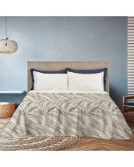 Copriletto letto singolo in piquet Lenia