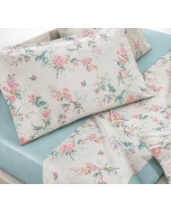 Copriletto letto singolo in piquet Lenia