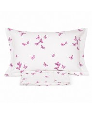 Completo lenzuola matrimoniale in percalle di puro cotone Rebecca Home art. Concept dis. 5