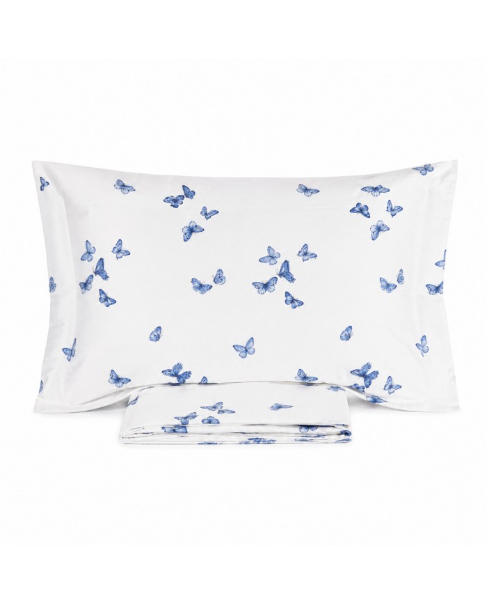 Completo lenzuola matrimoniale in percalle di puro cotone Rebecca Home art. Concept dis. 6