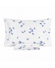 Completo lenzuola matrimoniale in percalle di puro cotone Rebecca Home art. Concept dis. 6