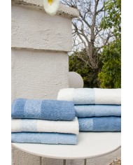 Set asciugamani spugna cotone 3+3 Neith Flavia