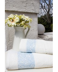 Set asciugamani spugna cotone 3+3 Neith Flavia