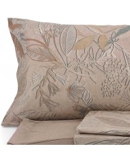 Completo lenzuola matrimoniale 100% cotone Bassetti Aster