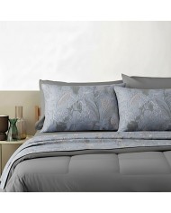 Completo lenzuola matrimoniale 100% cotone Bassetti Aster