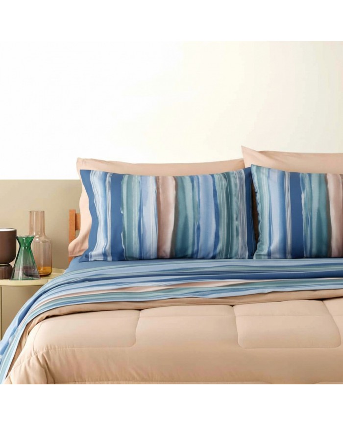 Completo lenzuola letto singolo 100% cotone Bassetti Extension