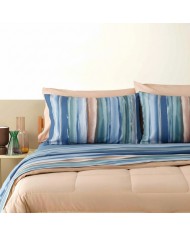 Completo lenzuola letto singolo 100% cotone Bassetti Extension