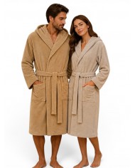 Accappatoio compatto microspugna 100% cotone Neith Denis