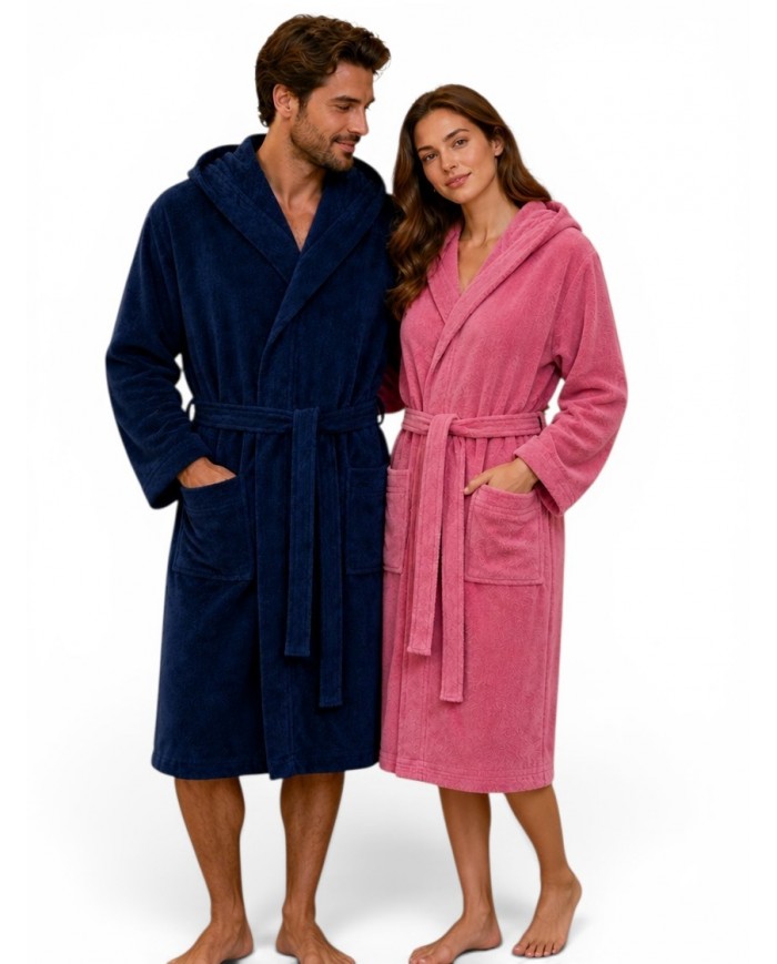 Accappatoio compatto microspugna 100% cotone Neith Denis