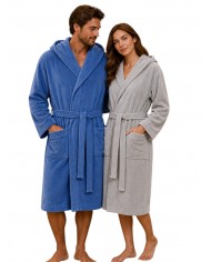 Accappatoio compatto microspugna 100% cotone Neith Denis