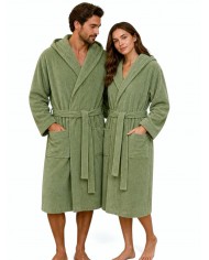 Accappatoio compatto microspugna 100% cotone Neith Denis
