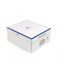 Accappatoio con cappuccio spugna 100% cotone Caleffi Minorca