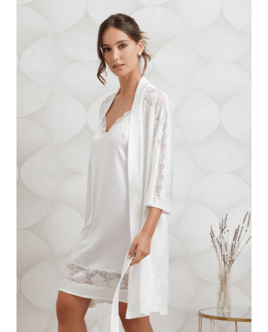 Parure sposa Kimono e Camicia da notte Andra 9998
