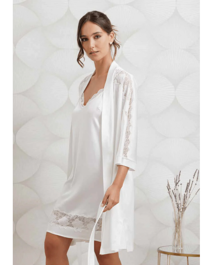 Parure sposa Kimono e Camicia da notte Andra 9998