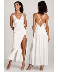 Parure Sposa Vestaglia e Camicia lunga Maestri Cotonieri Elodie