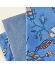 Completo lenzuola matrimoniale 100% cotone Bassetti Sikar