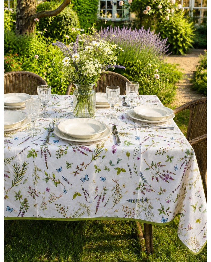 Tovaglia 6 posti Dreams Fiori di Campo - MADE IN ITALY