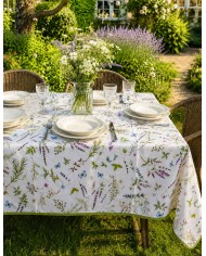 Tovaglia 12 posti Dreams Fiori di Campo - MADE IN ITALY