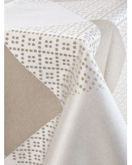 Tovaglia copritavolo 6 posti jacquard antimacchia Dreams art. 2394