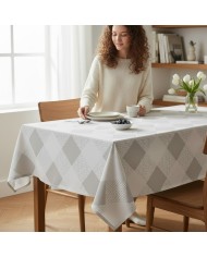 Tovaglia copritavolo 6 posti jacquard antimacchia Dreams art. 2394