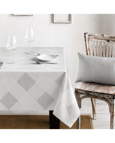 Tovaglia copritavolo 12 posti jacquard antimacchia Dreams art. 2394