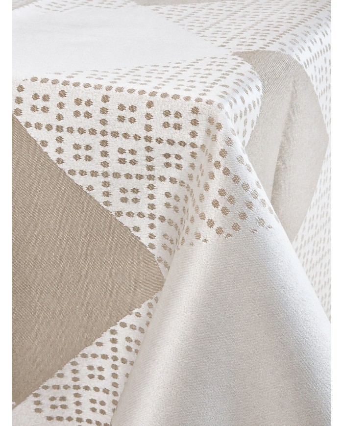 Tovaglia copritavolo 16/18 posti jacquard antimacchia Dreams art. 2394