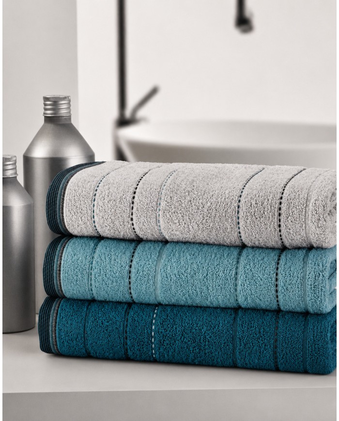 Set  3+3 asciugamani viso e ospite Gabel Dory