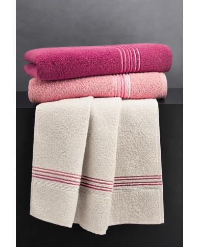 Set  3+3 asciugamani viso e ospite Gabel Titano