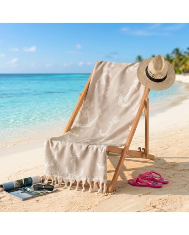 Telo mare pareo in 100% cotone jacquard art. Maldive