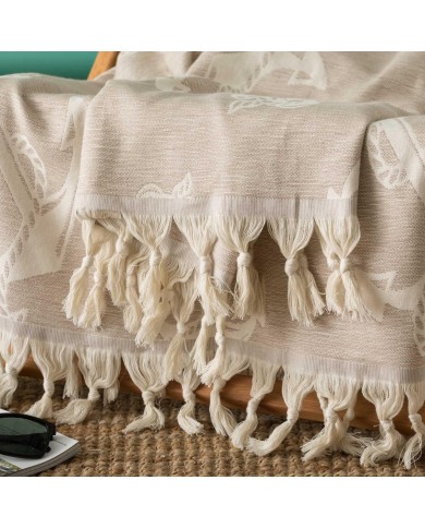 Telo mare pareo in 100% cotone jacquard art. Maldive