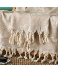 Telo mare pareo in 100% cotone jacquard art. Maldive