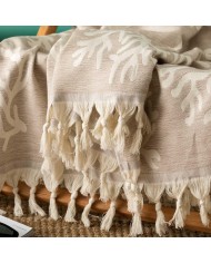 Telo mare pareo in 100% cotone jacquard art. Caraibi