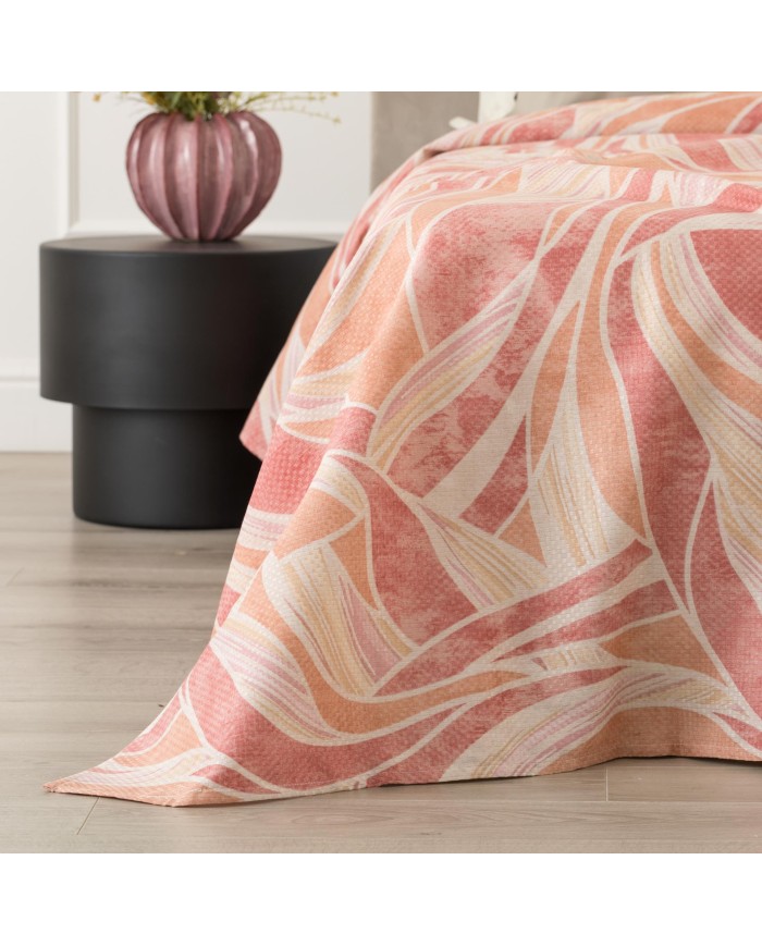 Copriletto letto singolo in piquet Lenia