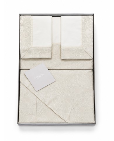Coordinato copriletto e completo lenzuola matrimoniale Battaglia Classico Italiano Charlie