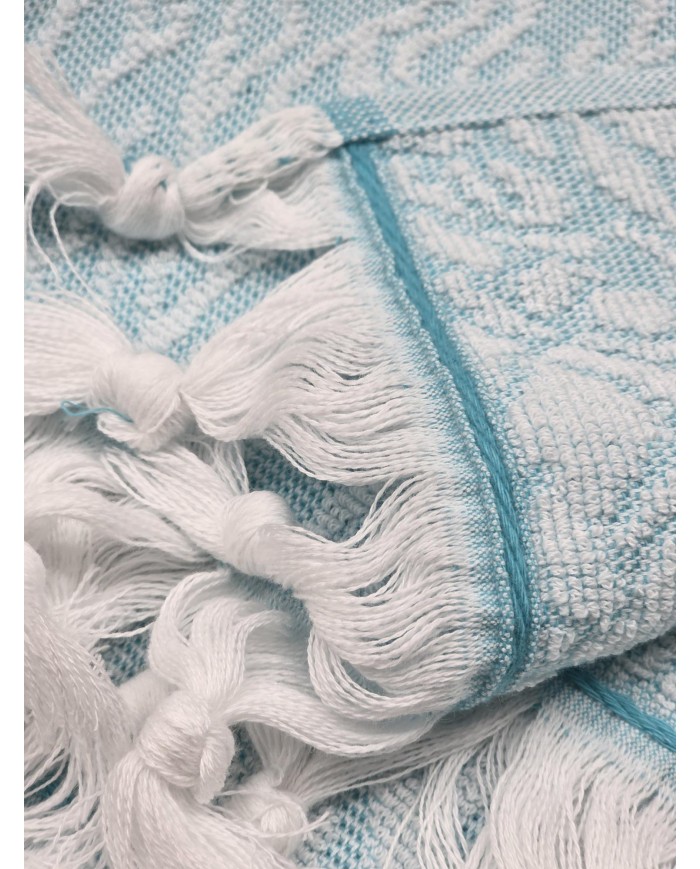 Telo mare 100% cotone retro in microspugna Canarie