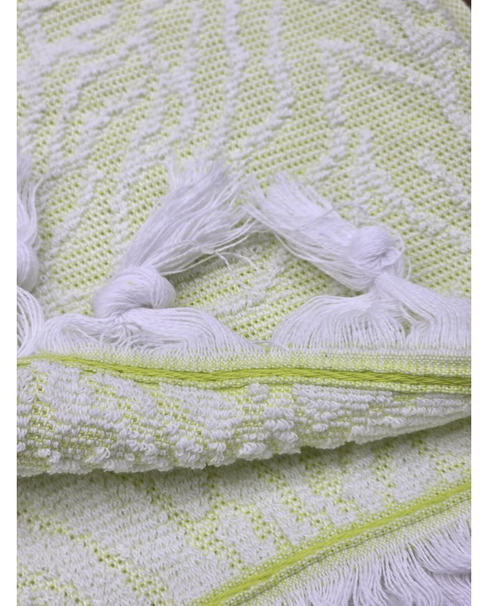 Telo mare 100% cotone retro in microspugna Canarie