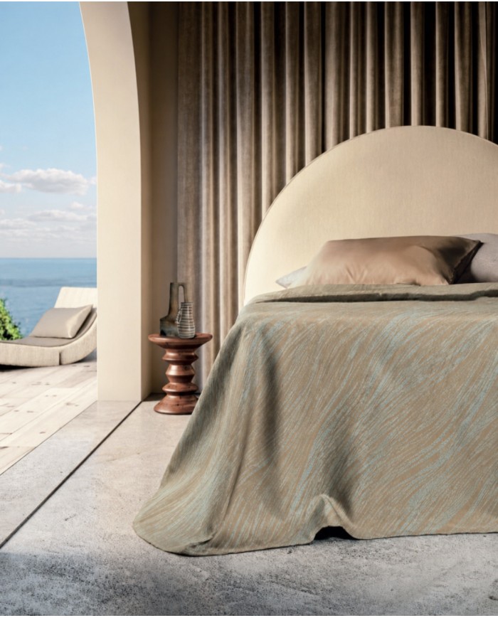 Copriletto matrimoniale jacquard Dondi Home Elisir