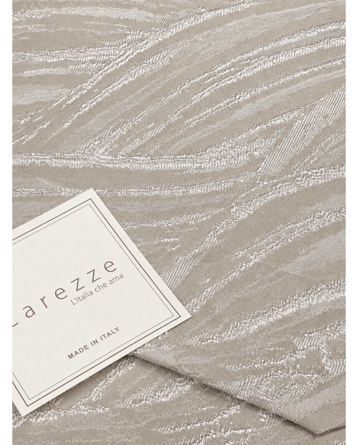Copriletto matrimoniale in raso jacquard Carezze art. Nuria