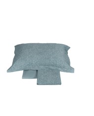 Completo lenzuola Fazzini Baco in raso di puro cotone