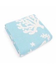 Telo mare pareo in 100% cotone jacquard retro microspugna art. Reef