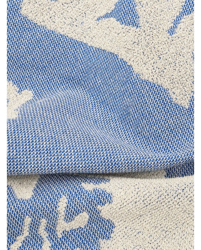 Telo mare pareo in 100% cotone jacquard retro microspugna art. Reef