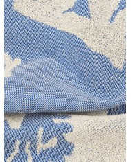 Telo mare pareo in 100% cotone jacquard retro microspugna art. Reef