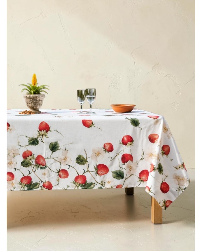 Tovaglia 100% cotone stampa digitale Spring dis. 07 - MISURE VARIE