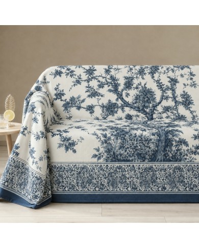 Telo arredo foulard copritutto in cotone Albaro 250x260