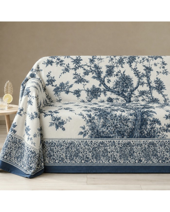 Telo arredo foulard copritutto in cotone Albaro 250x260