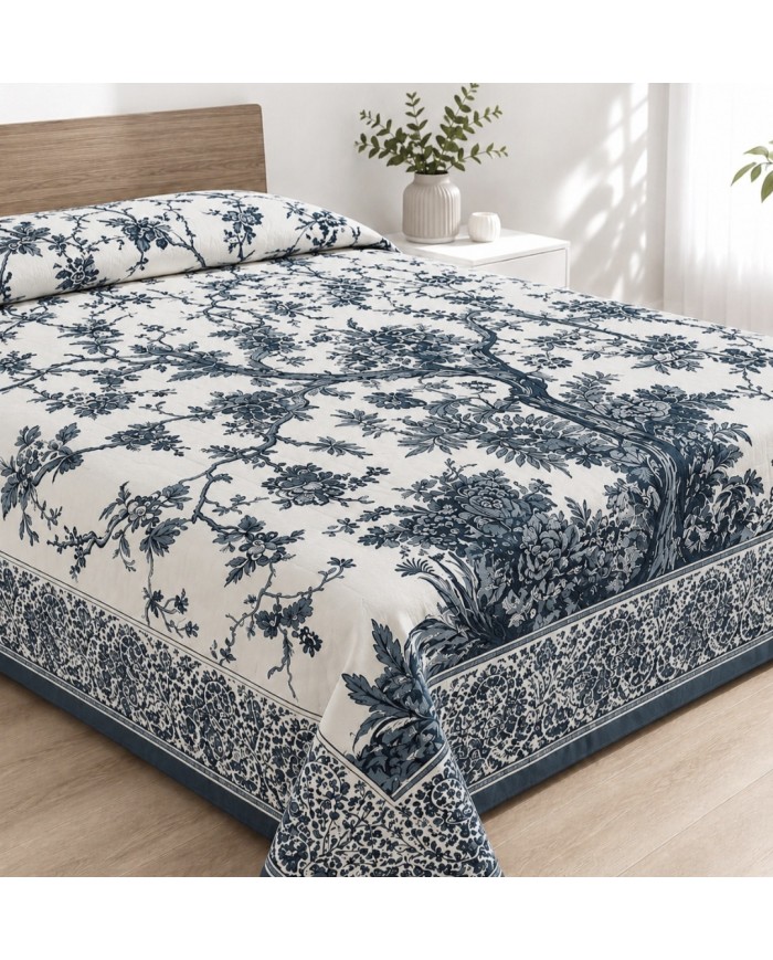 Telo arredo foulard copritutto in cotone Albaro 250x260