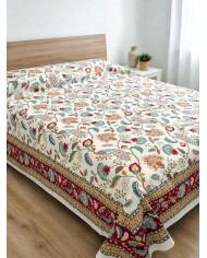 Telo arredo foulard copritutto in cotone Camogli 170x260
