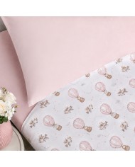 Completo lenzuola letto singolo in percalle 100% cotone Maestri Cotonieri AIR