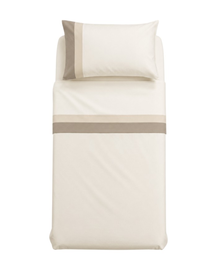 Completo lenzuola letto singolo 100% cotone art. Ornella